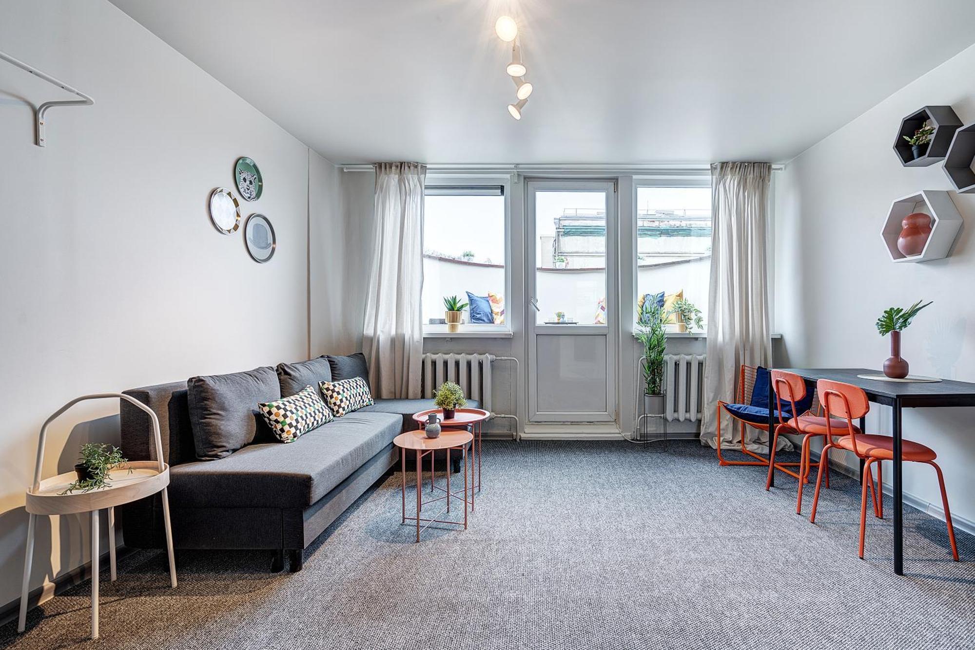 Funky Penthouse City Center Kaunas Pokoj fotografie