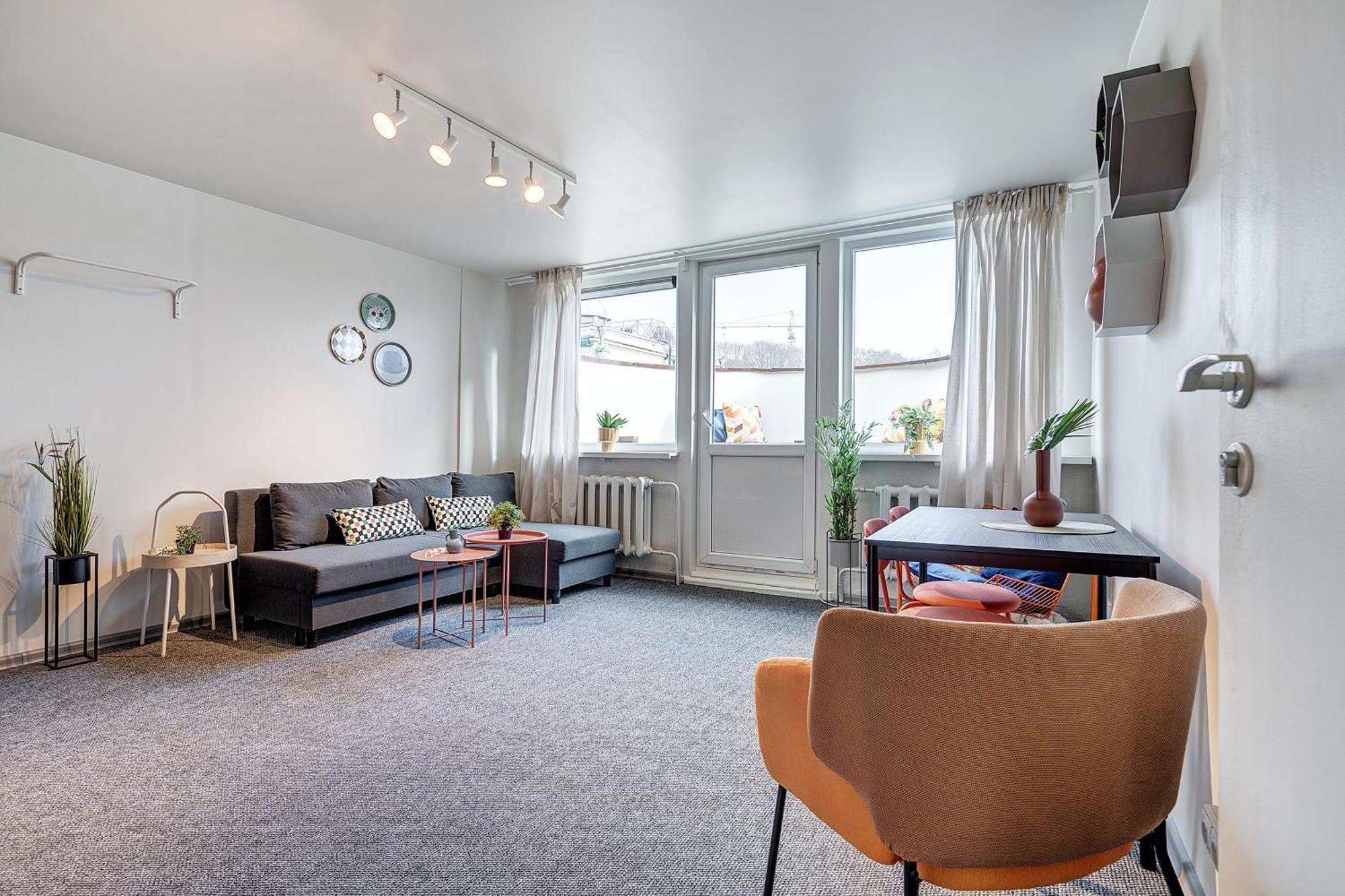 Funky Penthouse City Center Kaunas Pokoj fotografie