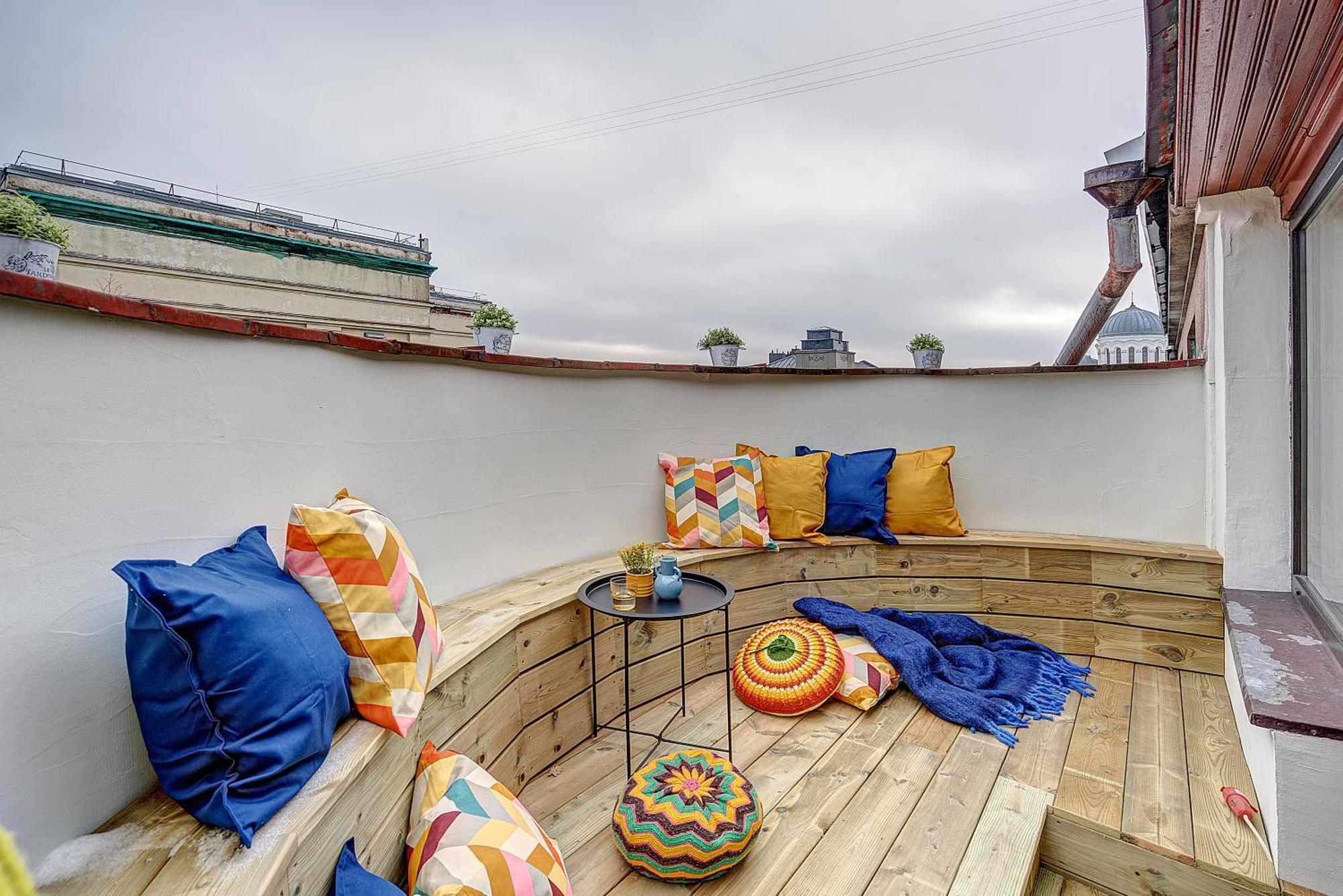 Funky Penthouse City Center Kaunas Pokoj fotografie