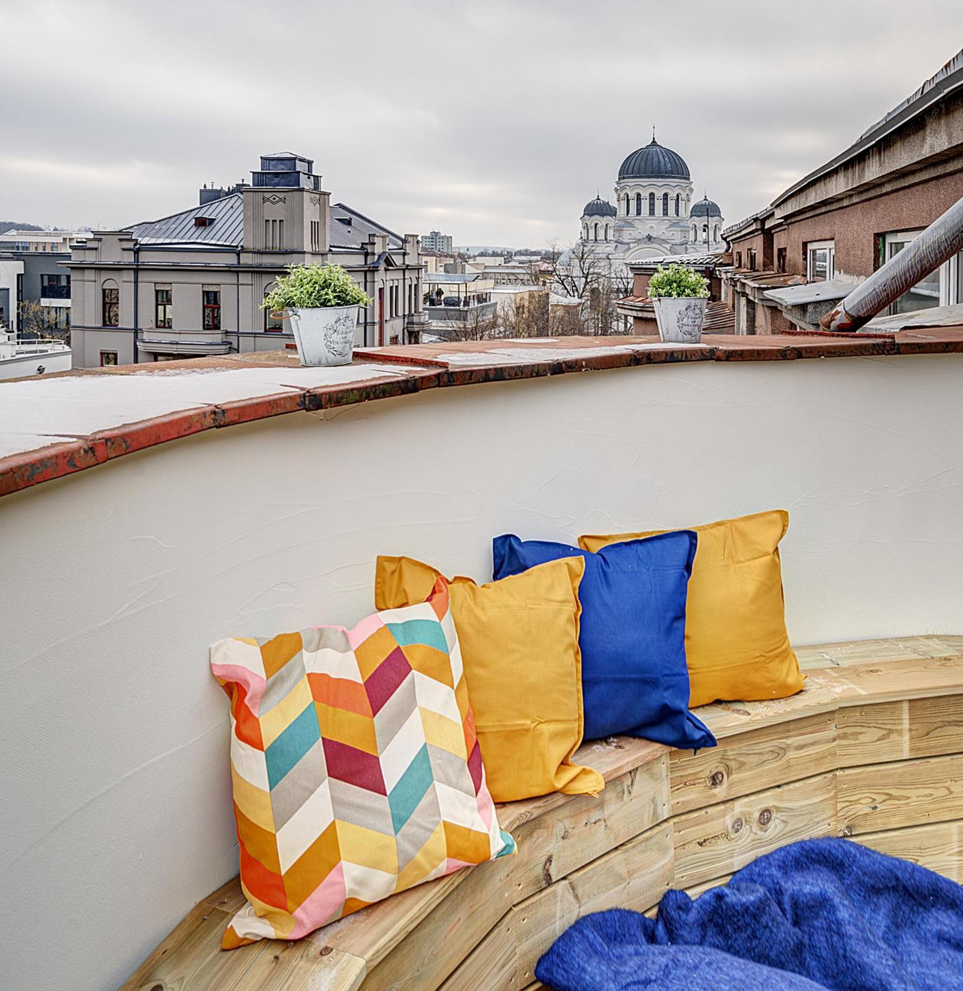 Funky Penthouse City Center Kaunas Exteriér fotografie